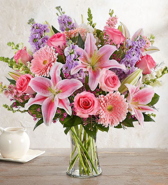 Букет свежих цветов - KL & PJ Доставка на день рождения, подарок и сюрприз.